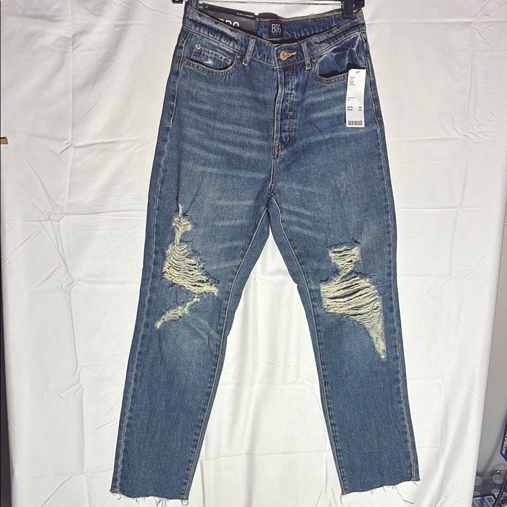 BDG Urban Outfitters Distressed High-Rise Slim Straight Jeans (NWT)